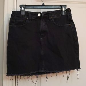 Pacsun charcoal black mini skirt